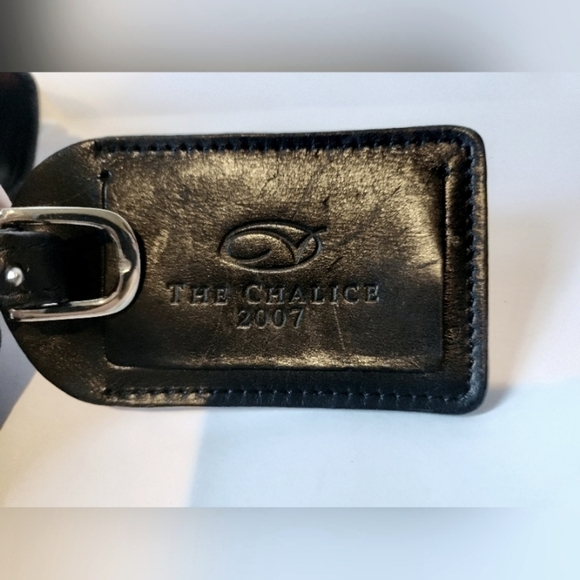 Vintage MULHOLLAND Black Leather Briefcase THE CHALICE 2007 - Picture 7 of 16